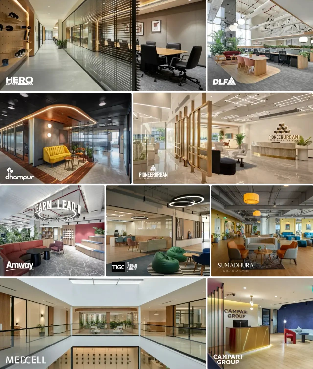 Office space interior design projects by Officebanao in India